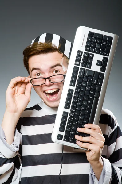 Prison inmate — Stock Photo, Image