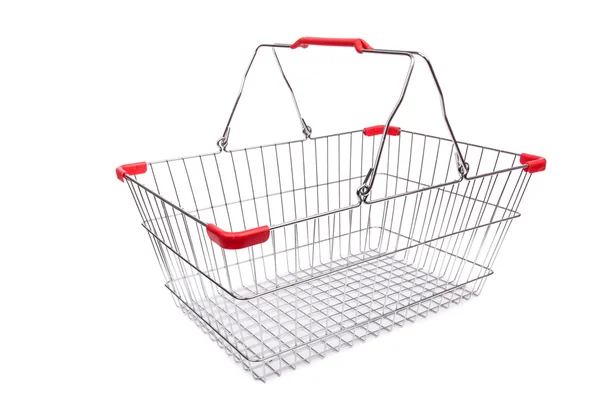 Shopping supermarket basket — Stock Photo, Image