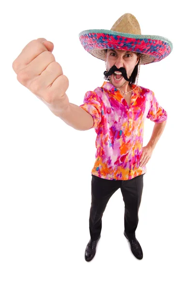 Смешной мексиканец — стоковое фото