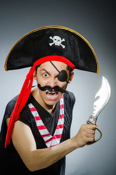 Pirata divertente — Foto Stock