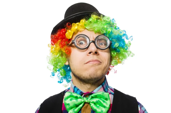 Funny clown — Stock Photo, Image