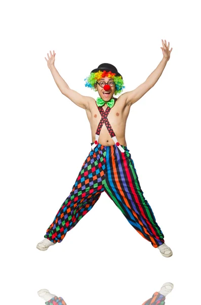 Lustiger Clown — Stockfoto