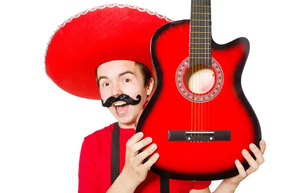 Guitarrista mexicano — Foto de Stock