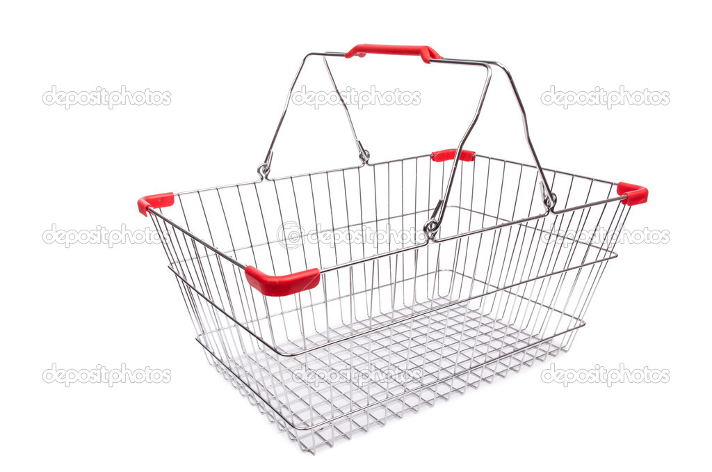 Shopping supermarket basket Stock Photo by ©Elnur_ 49033331