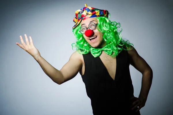 Funny clown — Stock Photo, Image