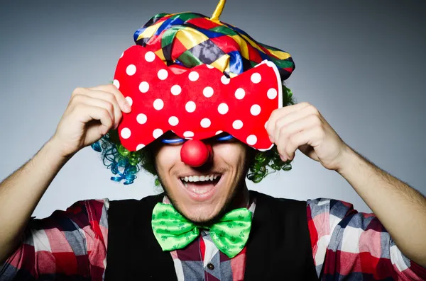 Lustiger Clown — Stockfoto