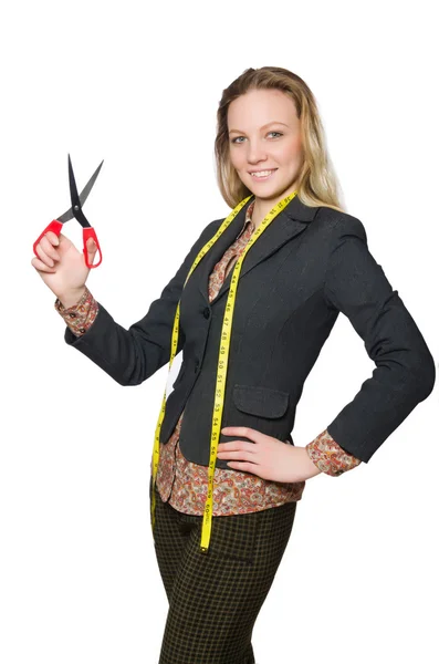 Woman tailor — Stock Photo, Image