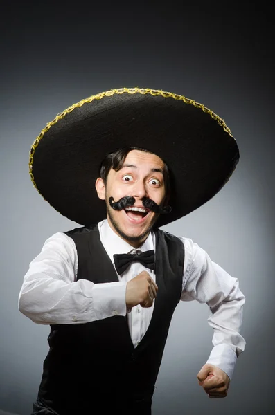 Mexican man in funny concept — Stock Photo, Image