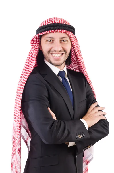 Homem árabe em conceito confiante — Fotografia de Stock