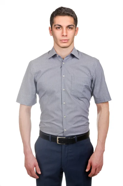 Male model with shirt — Stock Photo, Image