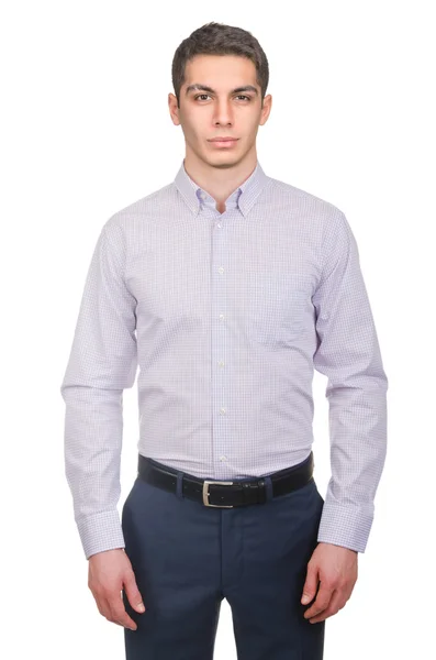 Model mężczyzna z koszuli — Zdjęcie stockowe