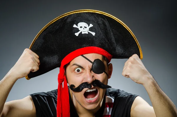 Pirata divertente — Foto Stock