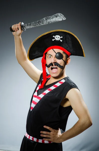 Pirata divertente — Foto Stock