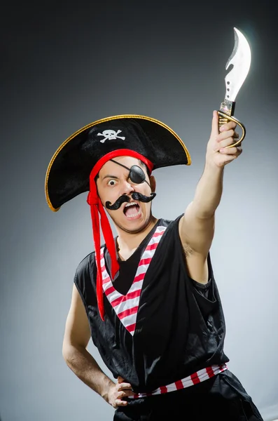 Pirata divertente — Foto Stock