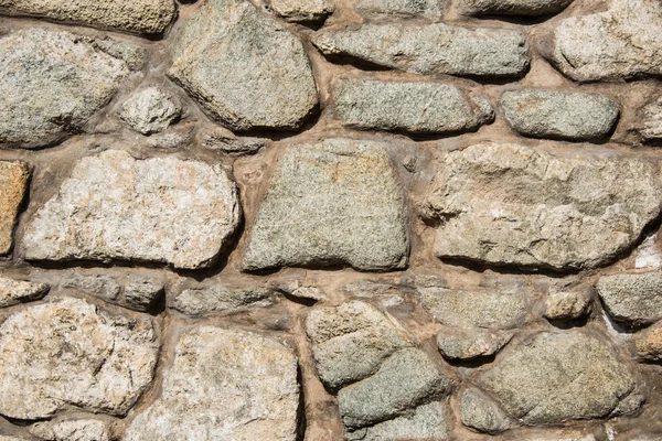 Wall made of various stones — Stock Photo, Image