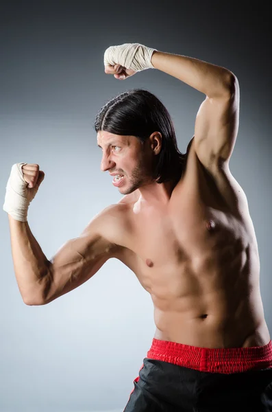 Ripped martial arts expert — Stock Photo, Image