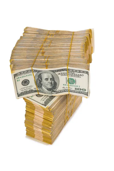 American dollar stack — Stock Photo, Image