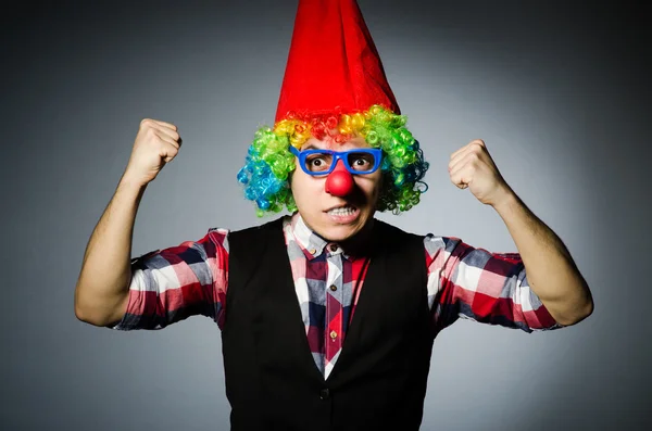 Funny clown — Stock Photo, Image