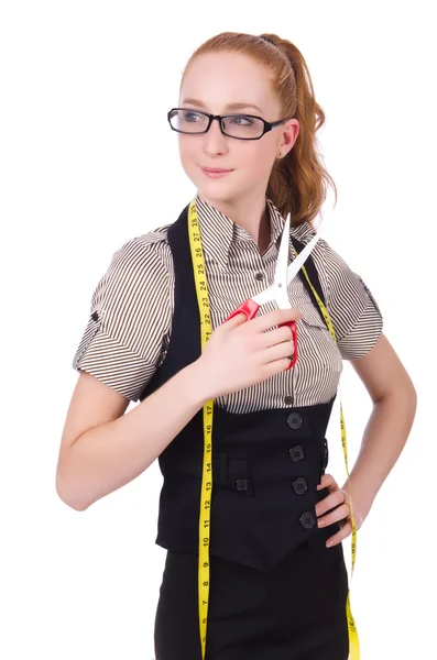 Female tailor — Stock Photo, Image