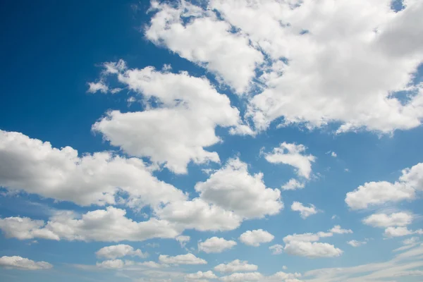 Bright blue sky — Stock Photo, Image