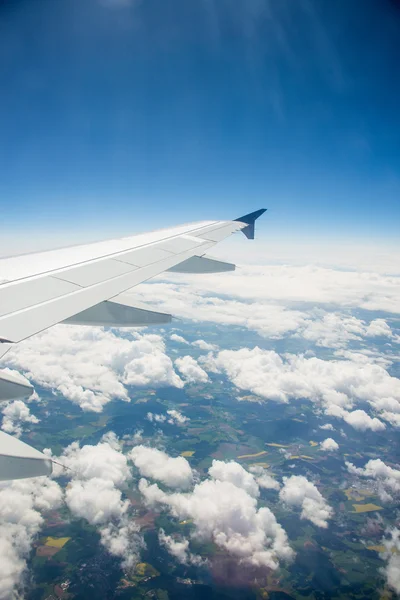 Flugzeugflügel — Stockfoto