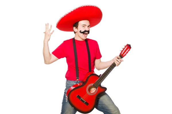 墨西哥吉他演奏家 — 图库照片