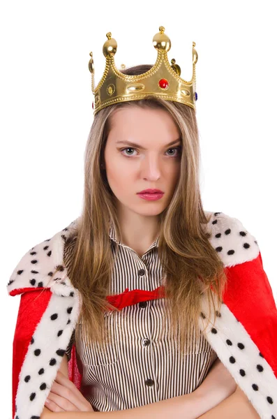 Woman queen — Stock Photo, Image