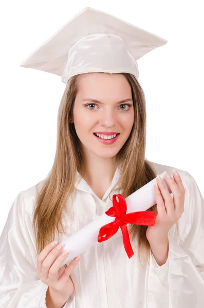 Graduate flicka — Stockfoto