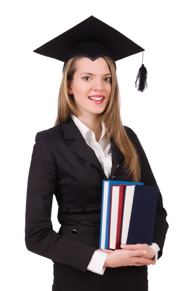 Young graduate woman — Stock Photo, Image