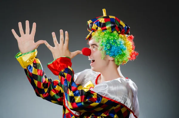 Lustiger Clown — Stockfoto