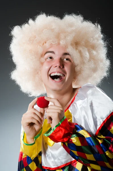 Grappige clown — Stockfoto