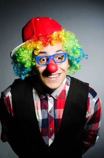 Funny clown — Stock Photo, Image