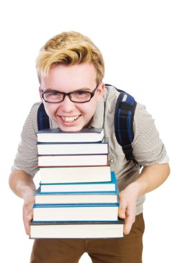 Öğrenci kitap ile