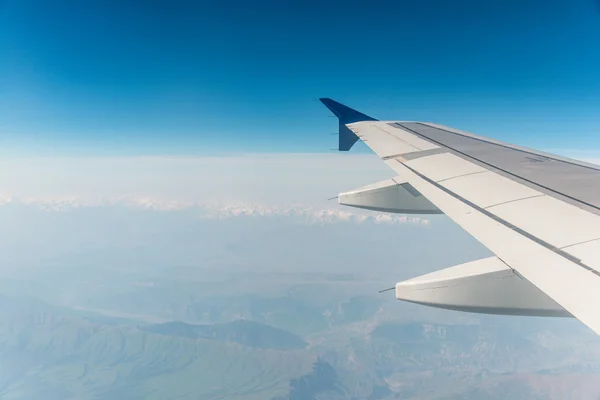 Flugzeugflügel — Stockfoto