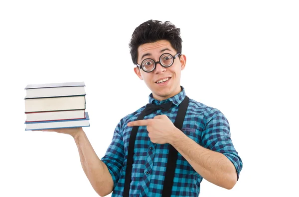 Tanuló könyvekkel — Stock Fotó