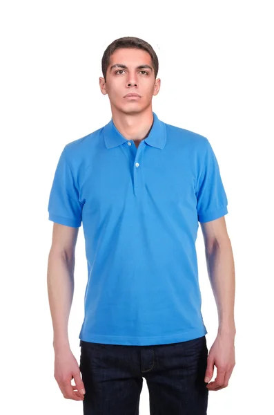 Mannen i t-shirt — Stockfoto