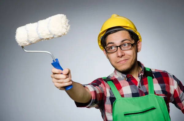 Funny painter — Stock Photo, Image