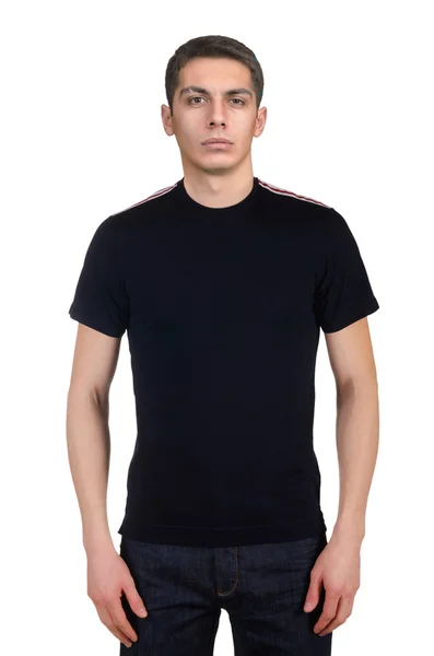 Mannen i t-shirt — Stockfoto