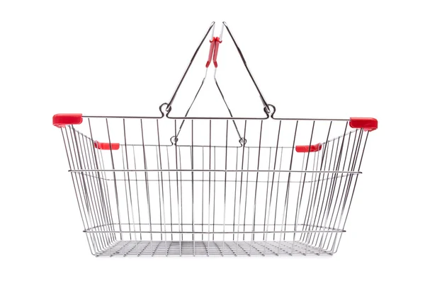 Shopping supermarket basket — Stock Photo, Image