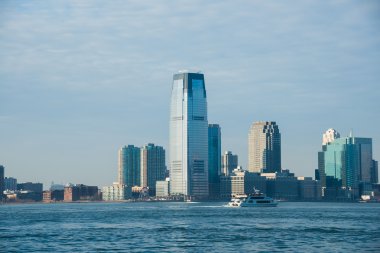 Şehir merkezindeki manhattan