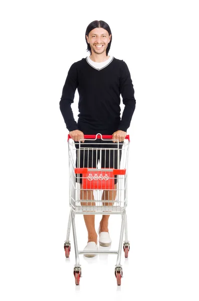 Uomo Shopping — Foto Stock