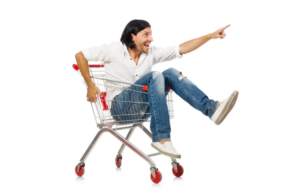 Man shopping — Stock Photo, Image