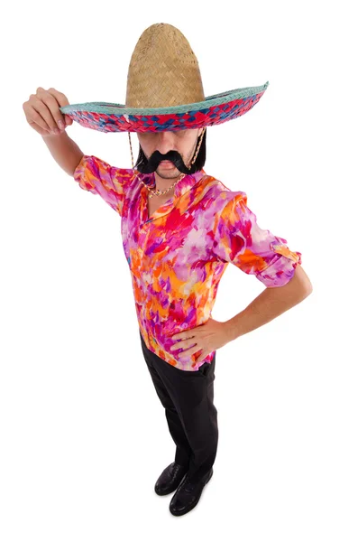 Смешной мексиканец — стоковое фото
