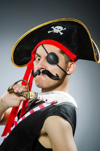 Srandovní pirát — Stock fotografie