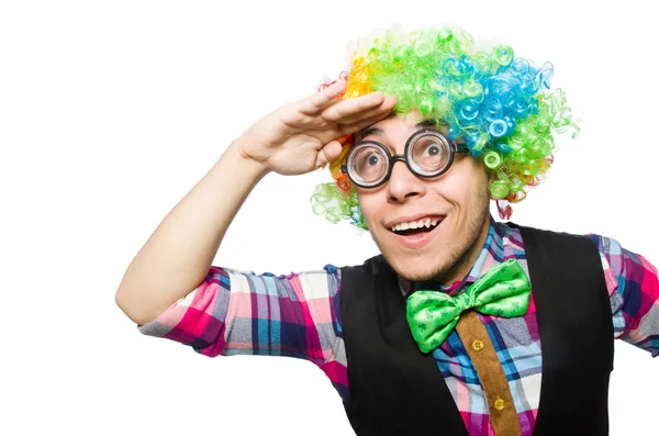 Grappige clown — Stockfoto