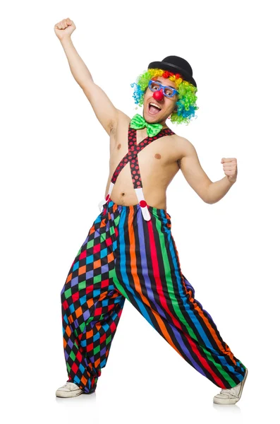 Lustiger Clown — Stockfoto