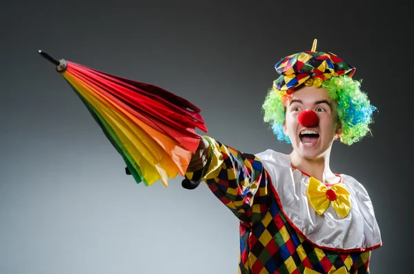 Grappige clown — Stockfoto