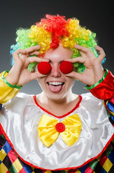 Lustiger Clown — Stockfoto