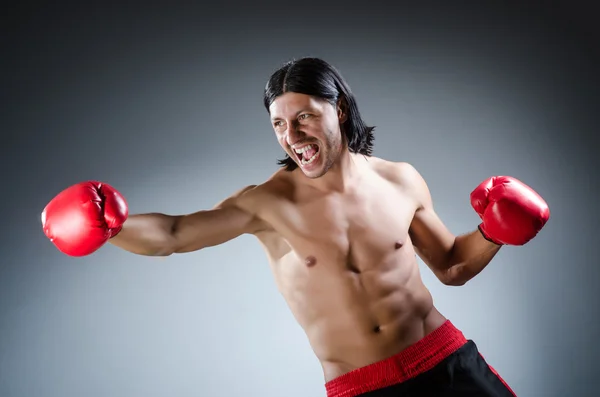 Martial arts fighter — Stock Photo, Image