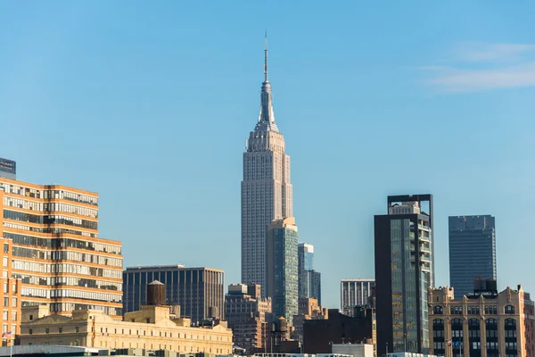 Şehir merkezindeki manhattan